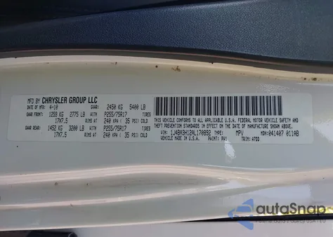 2010 Jeep Wrangler Unlimited Sport z USA, uszkodzony, nr VIN 1J4BA3H12AL170892